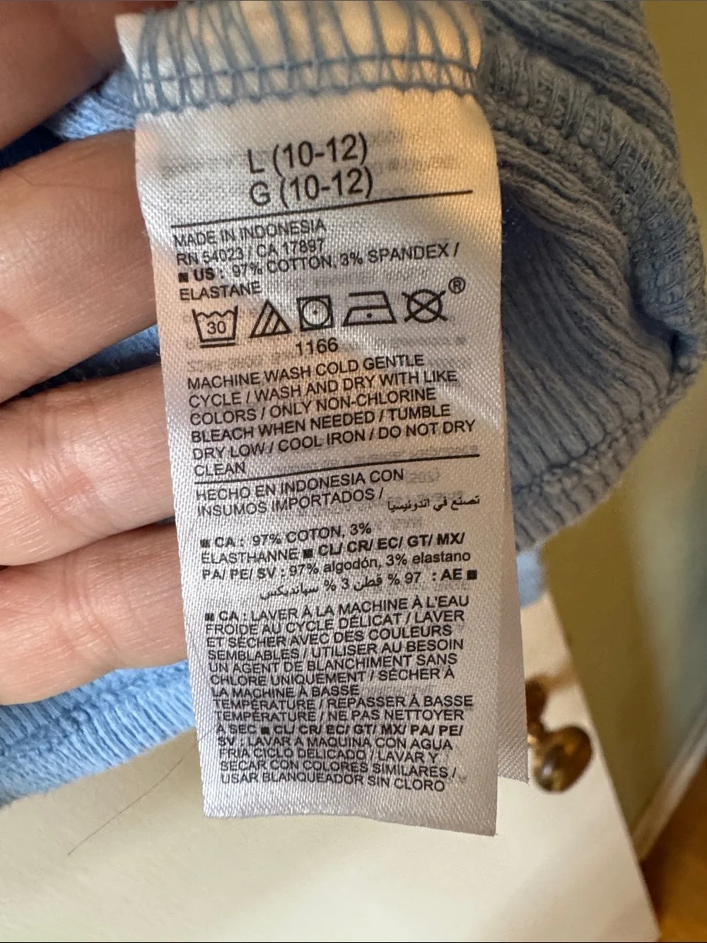 Old Navy cropped ribbed
